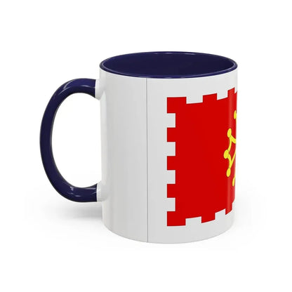 Flag of Aude France 2 - Accent Coffee Mug - Go Mug Yourself
