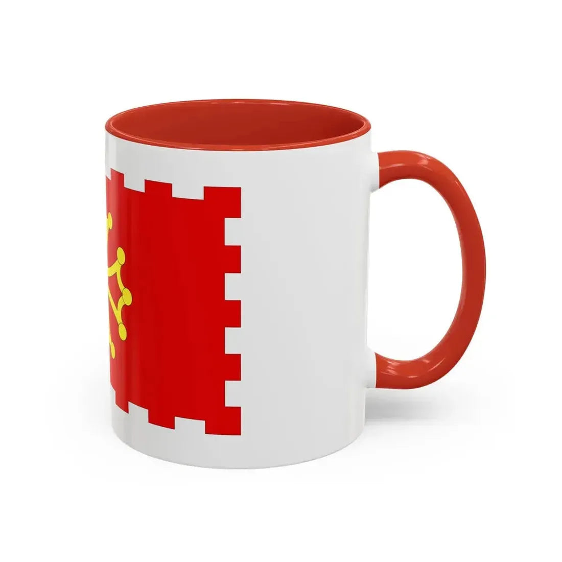 Flag of Aude France 2 - Accent Coffee Mug - Go Mug Yourself