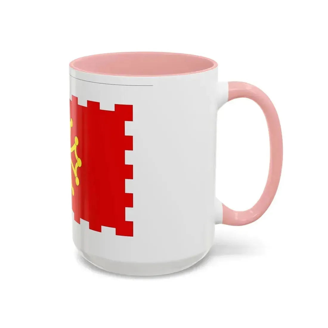 Flag of Aude France 2 - Accent Coffee Mug - Go Mug Yourself