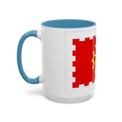 Flag of Aude France 2 - Accent Coffee Mug - Go Mug Yourself
