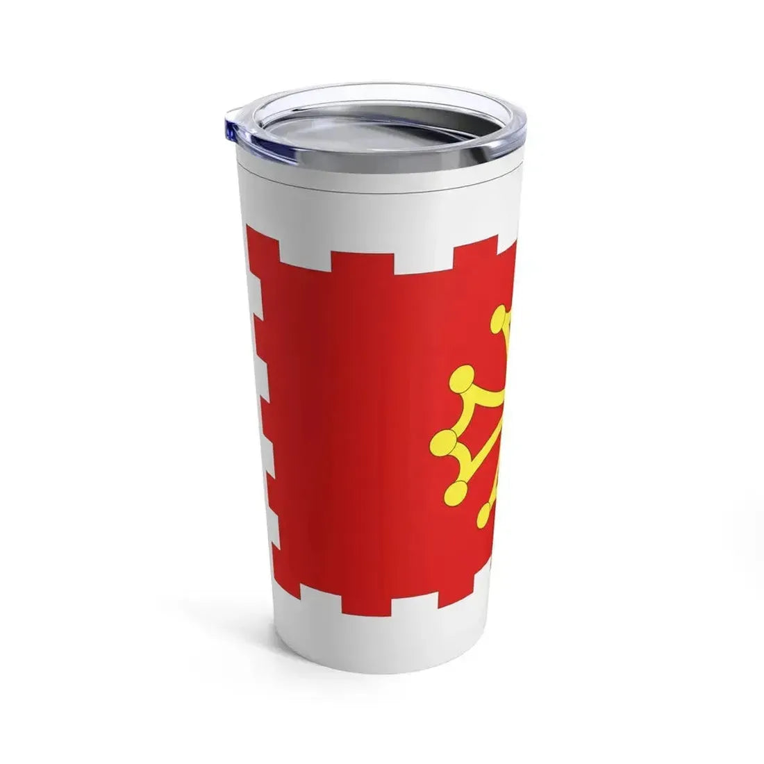 Flag of Aude France 2 - Tumbler 20oz - Go Mug Yourself
