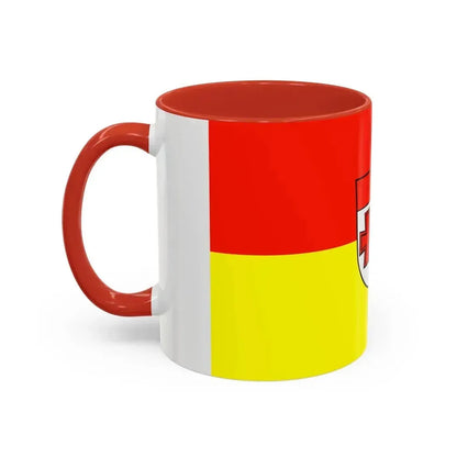 Flag of Augsburg Germany - Accent Coffee Mug - Go Mug Yourself