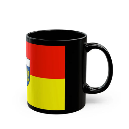 Flag of Augsburg Germany - Black Coffee Mug-Go Mug Yourself