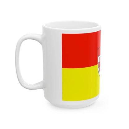 Flag of Augsburg Germany - White Coffee Mug-Go Mug Yourself