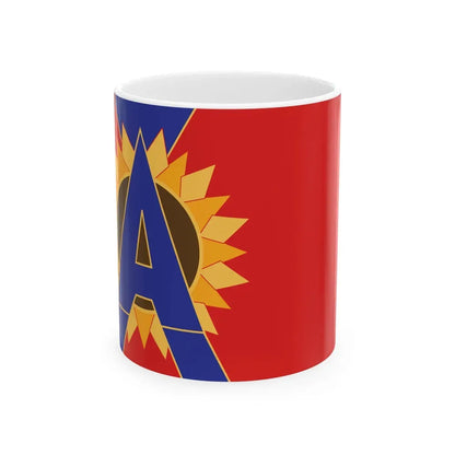 Flag of Augusta Kansas (United States) White Coffee Mug 11oz - Go Mug Yourself