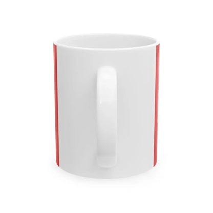 Flag of Augusta Kansas (United States) White Coffee Mug - Go Mug Yourself