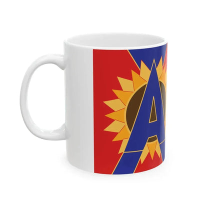 Flag of Augusta Kansas (United States) White Coffee Mug - Go Mug Yourself