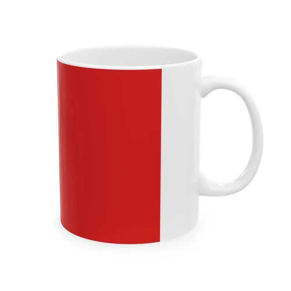 Flag of Augusta Kansas (United States) White Coffee Mug - Go Mug Yourself