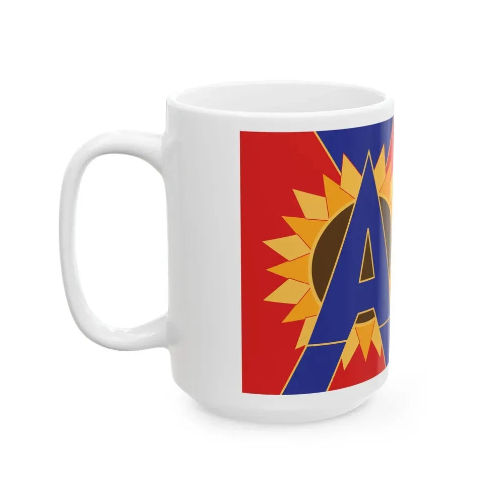 Flag of Augusta Kansas (United States) White Coffee Mug - Go Mug Yourself