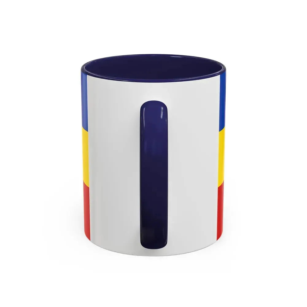 Flag of Aurich Germany - Accent Coffee Mug - Go Mug Yourself