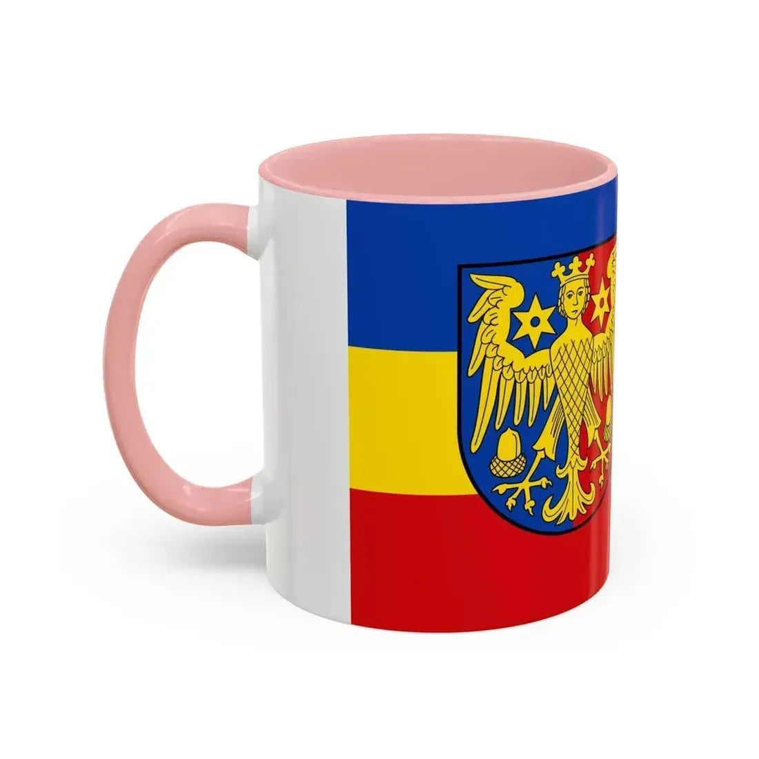 Flag of Aurich Germany - Accent Coffee Mug - Go Mug Yourself