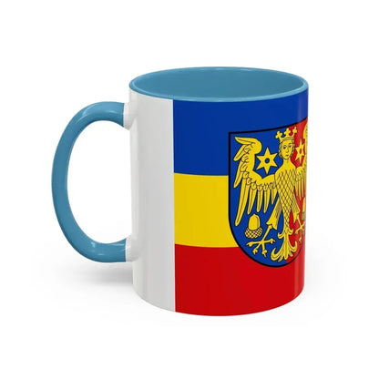 Flag of Aurich Germany - Accent Coffee Mug - Go Mug Yourself