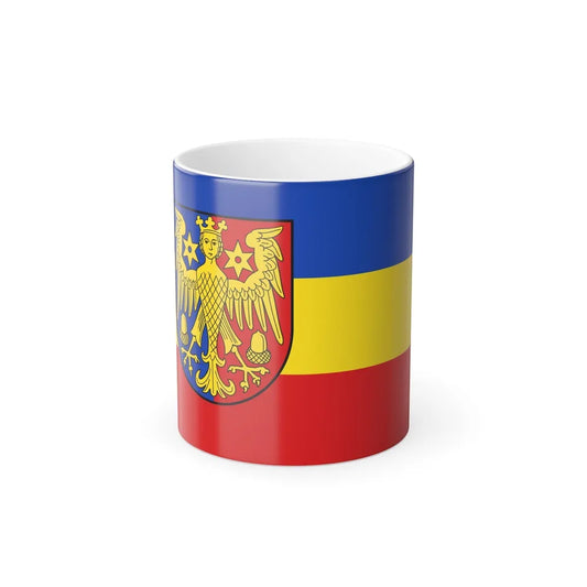 Flag of Aurich Germany - Color Changing Mug 11oz-11oz-Go Mug Yourself