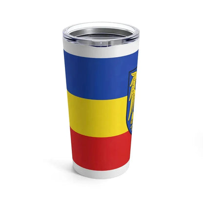 Flag of Aurich Germany - Tumbler 20oz - Go Mug Yourself