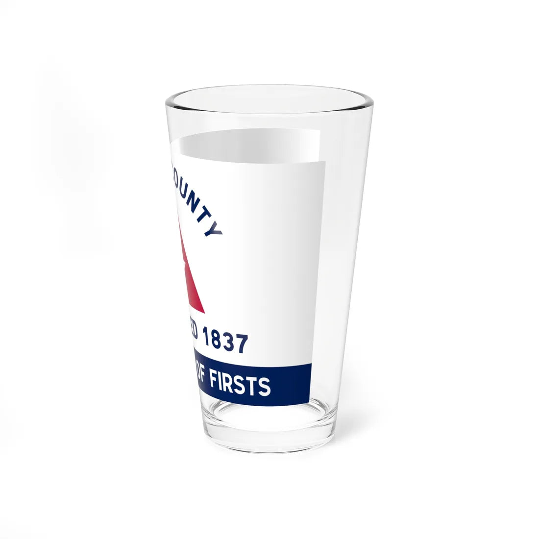 Flag of Austin County Texas (United States) Pint Glass 16oz - Go Mug Yourself