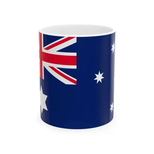 Flag of Australia 1903-1908 (Australia) White Coffee Mug 11oz - Go Mug Yourself