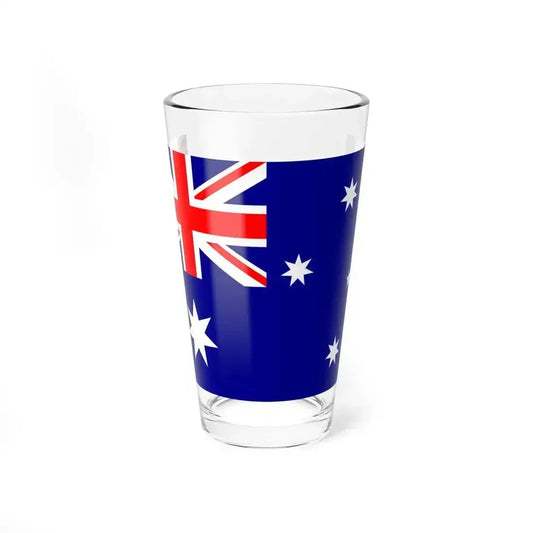Flag of Australia 3-2 (Australia) Pint Glass 16oz 16oz - Go Mug Yourself