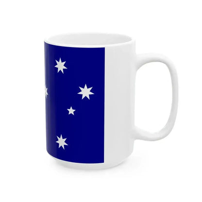Flag of Australia 3-2 (Australia) White Coffee Mug - Go Mug Yourself
