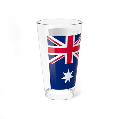 Flag of Australia 3-2 converted (Australia) Pint Glass 16oz - Go Mug Yourself