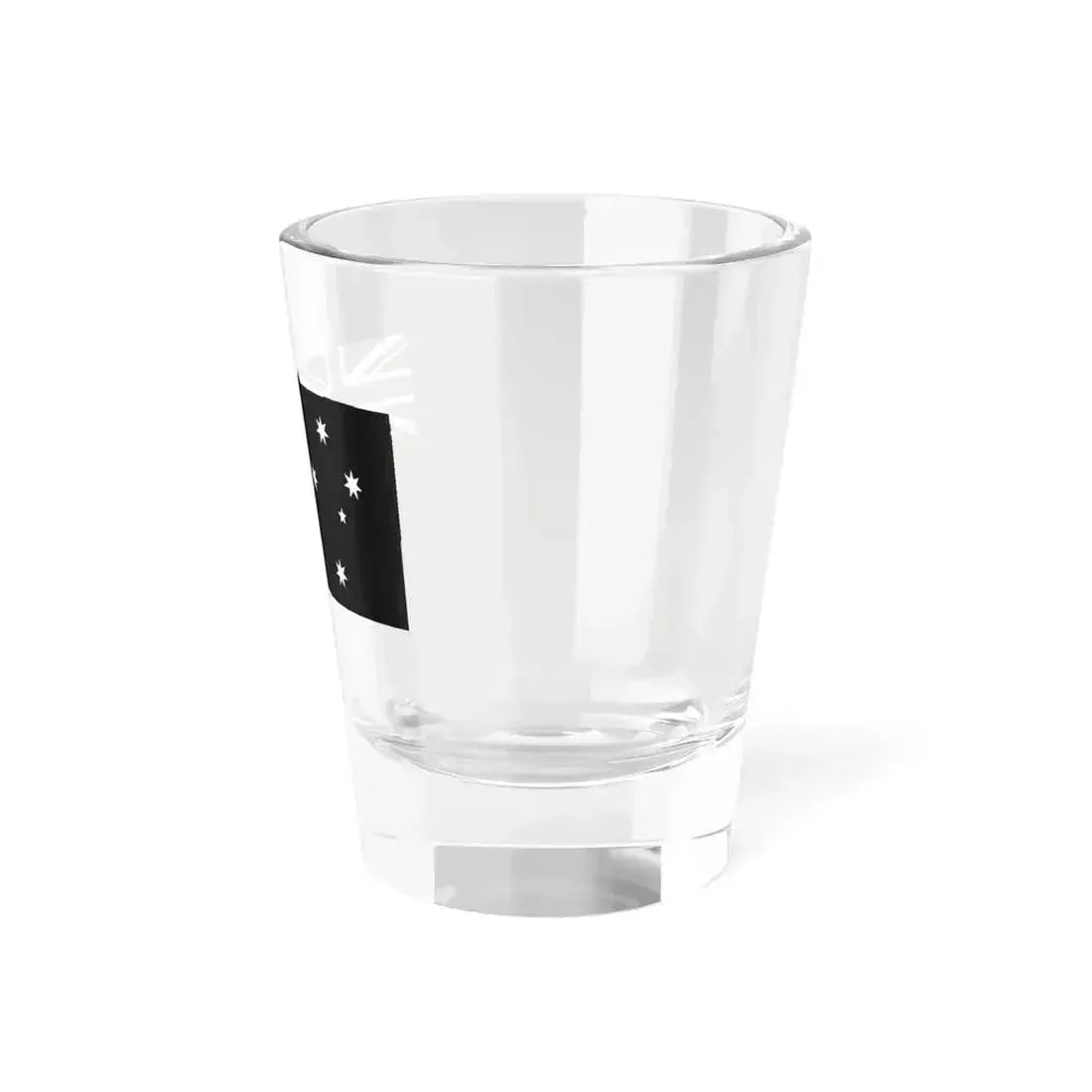 Flag of Australia black and white (Australia) Shot Glass 1.5oz - Go Mug Yourself