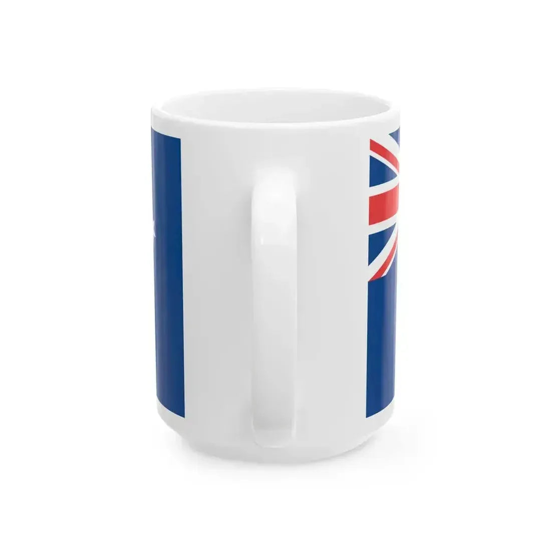 Flag of Australia Brighter (Australia) White Coffee Mug - Go Mug Yourself