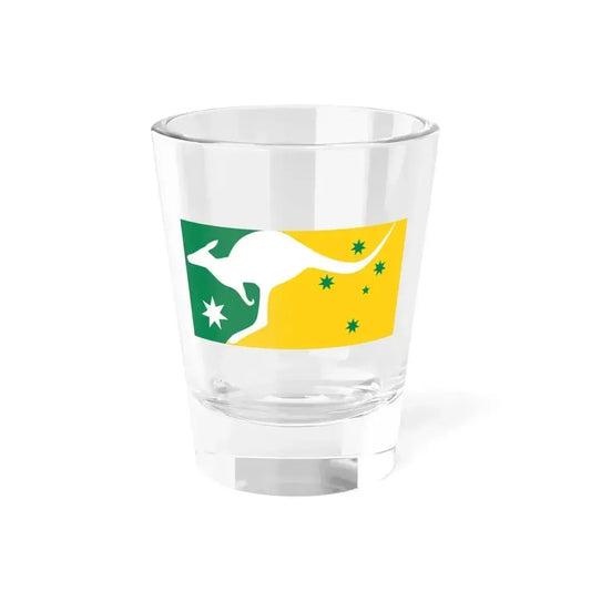 Flag of Australia Christophe Lennard (Australia) Shot Glass 1.5oz 1.5oz - Go Mug Yourself