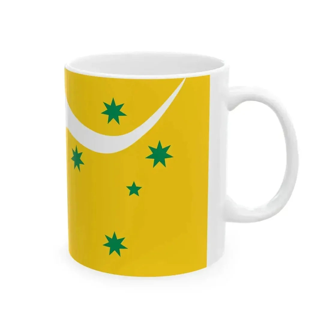Flag of Australia Christophe Lennard (Australia) White Coffee Mug - Go Mug Yourself