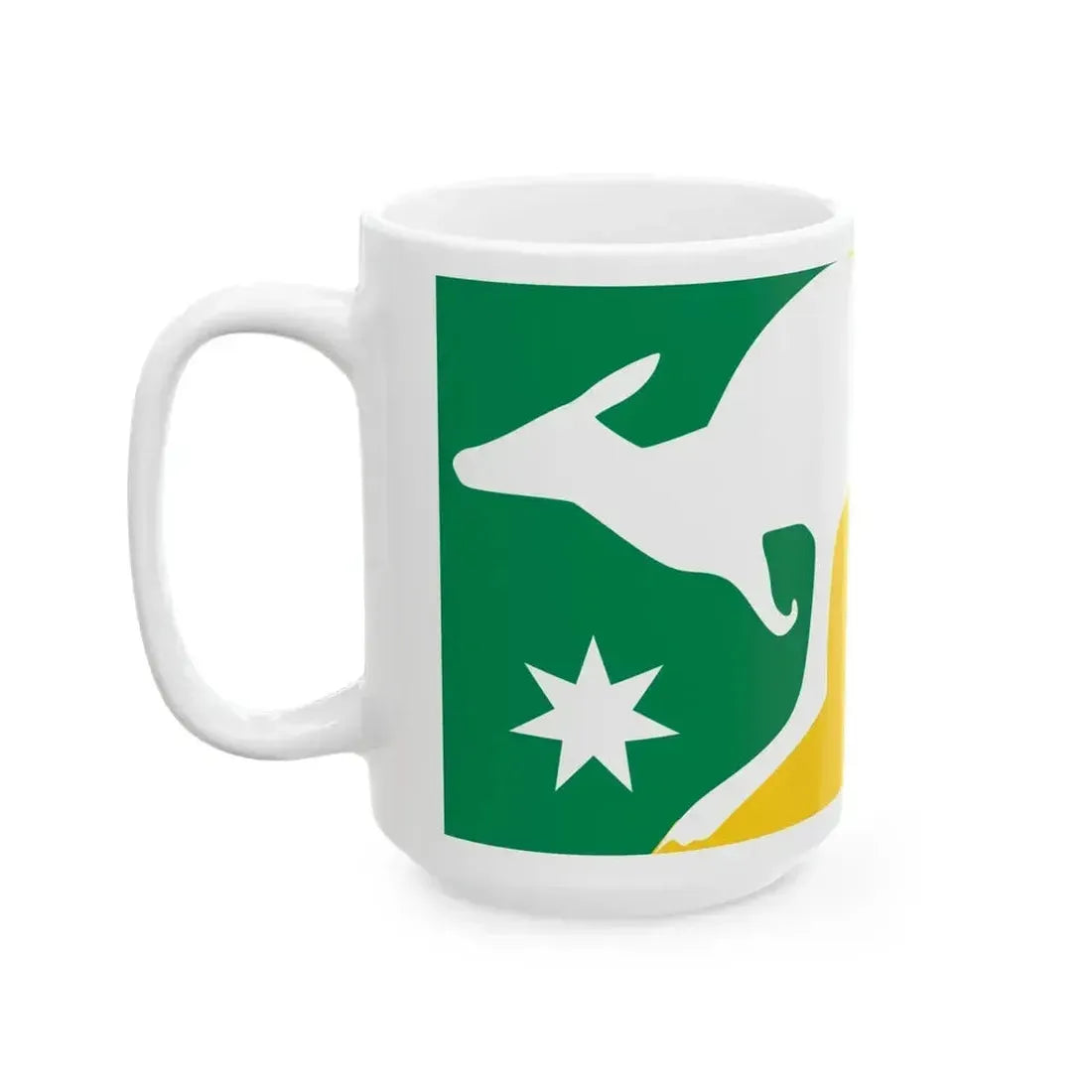 Flag of Australia Christophe Lennard (Australia) White Coffee Mug - Go Mug Yourself
