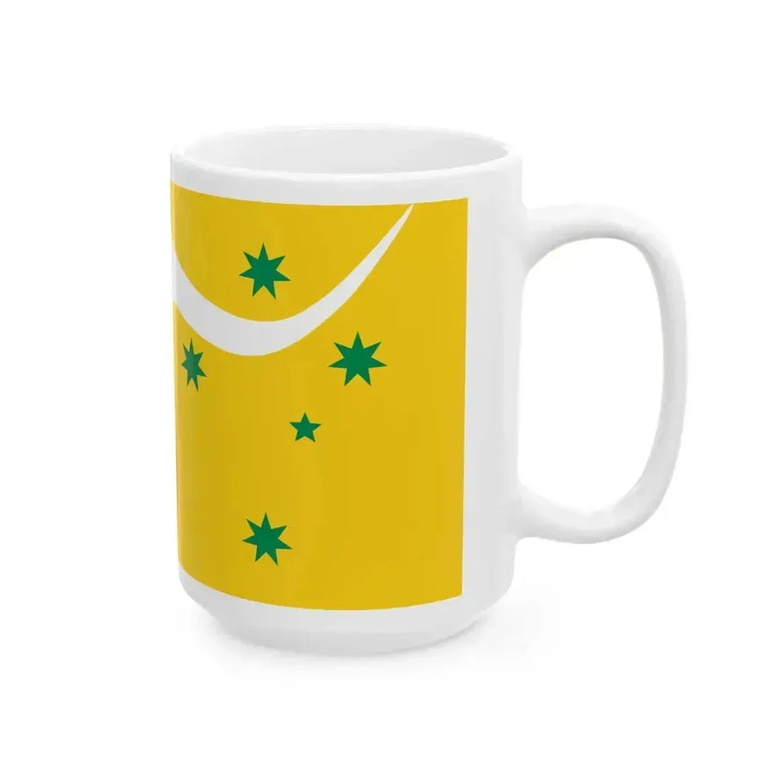 Flag of Australia Christophe Lennard (Australia) White Coffee Mug - Go Mug Yourself