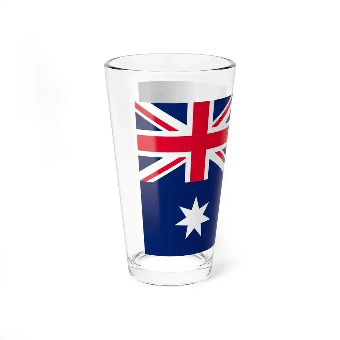 Flag of Australia converted 3-2 (Australia) Pint Glass 16oz - Go Mug Yourself