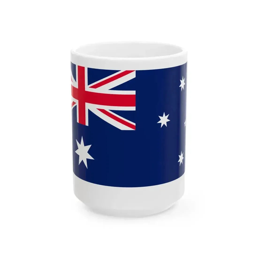 Flag of Australia Flags Act 1953 (Australia) White Coffee Mug 15oz - Go Mug Yourself