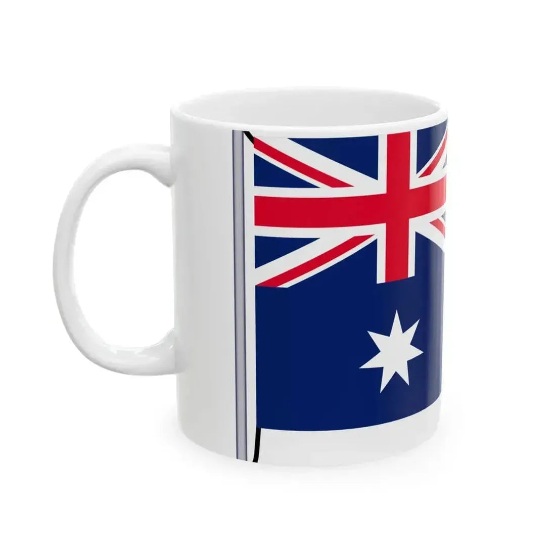 Flag of Australia Flags Act 1953 (Australia) White Coffee Mug - Go Mug Yourself