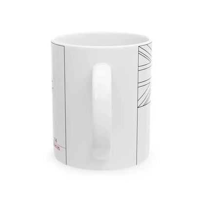 Flag of Australia template-Alpha-he (Australia) White Coffee Mug - Go Mug Yourself