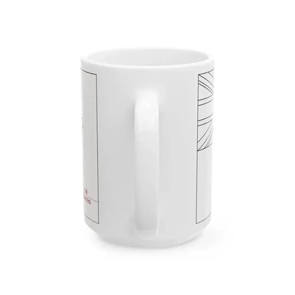 Flag of Australia template-Alpha-he (Australia) White Coffee Mug - Go Mug Yourself