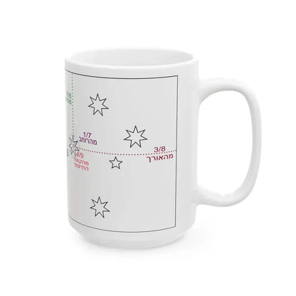 Flag of Australia template-beta-he (Australia) White Coffee Mug - Go Mug Yourself