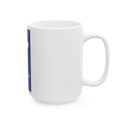 Flag of Australia vertical (Australia) White Coffee Mug - Go Mug Yourself