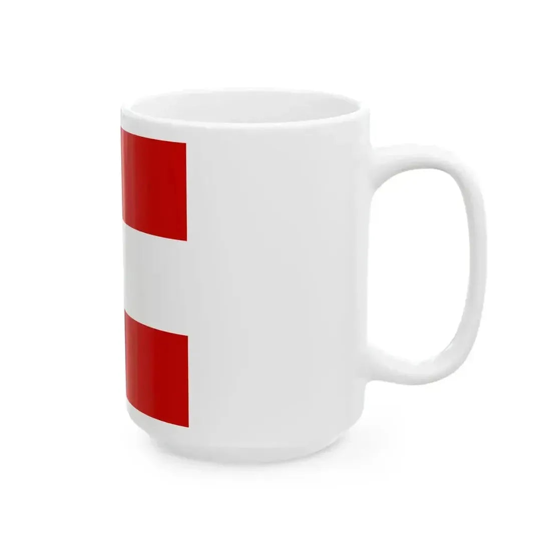 Flag of Austria 1-1 (Austria) White Coffee Mug - Go Mug Yourself