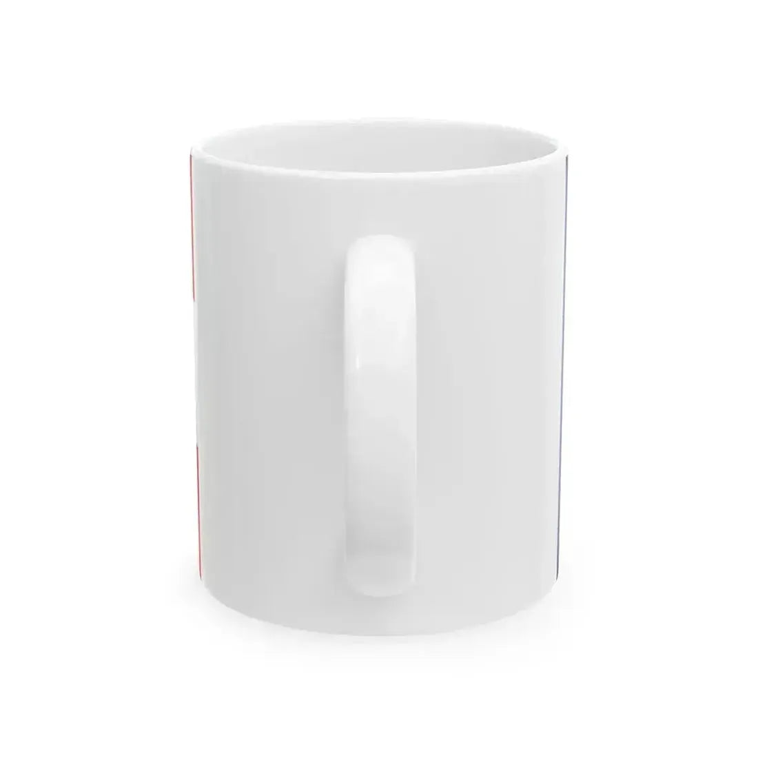 Flag of Austria and France (Austria) White Coffee Mug - Go Mug Yourself