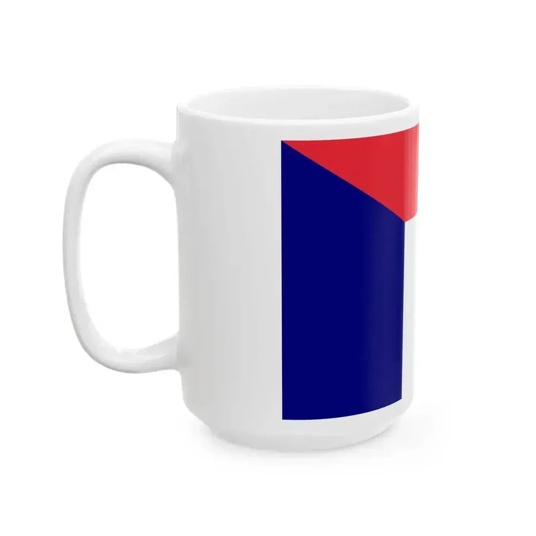 Flag of Austria and France (Austria) White Coffee Mug - Go Mug Yourself