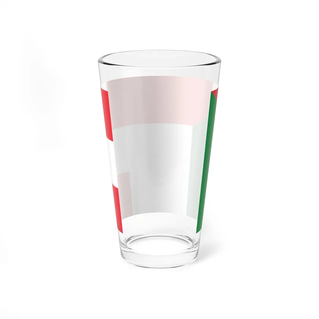 Flag of Austria and Italy (Austria) Pint Glass 16oz - Go Mug Yourself