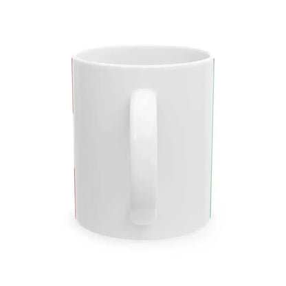 Flag of Austria and Italy (Austria) White Coffee Mug - Go Mug Yourself
