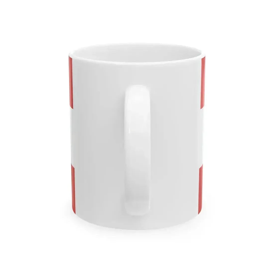 Flag of Austria state variant 2 (Austria) White Coffee Mug - Go Mug Yourself