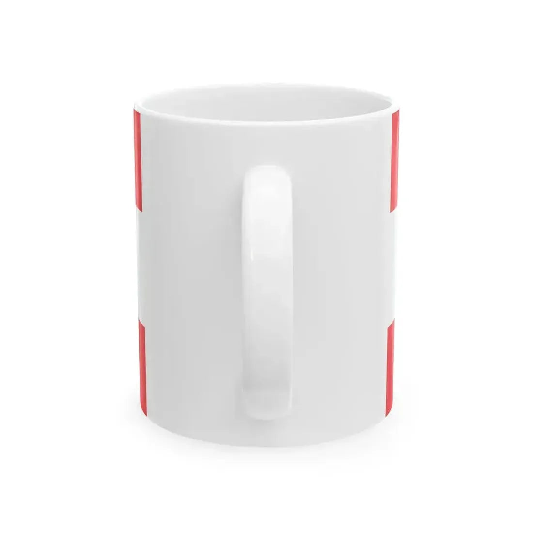 Flag of Austria state variant (Austria) White Coffee Mug - Go Mug Yourself