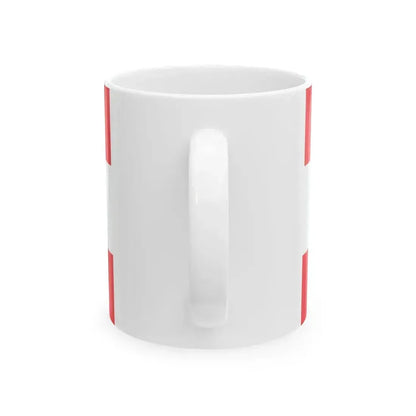 Flag of Austria state variant (Austria) White Coffee Mug - Go Mug Yourself