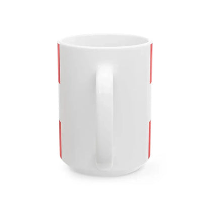 Flag of Austria state variant (Austria) White Coffee Mug - Go Mug Yourself