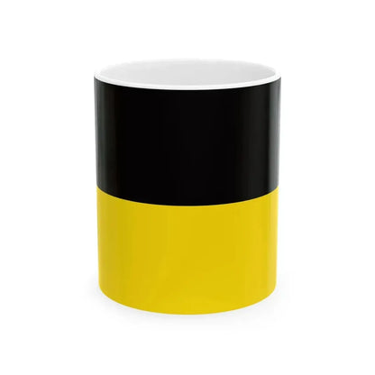Flag of Austrian Silesia (Austria) White Coffee Mug 11oz - Go Mug Yourself