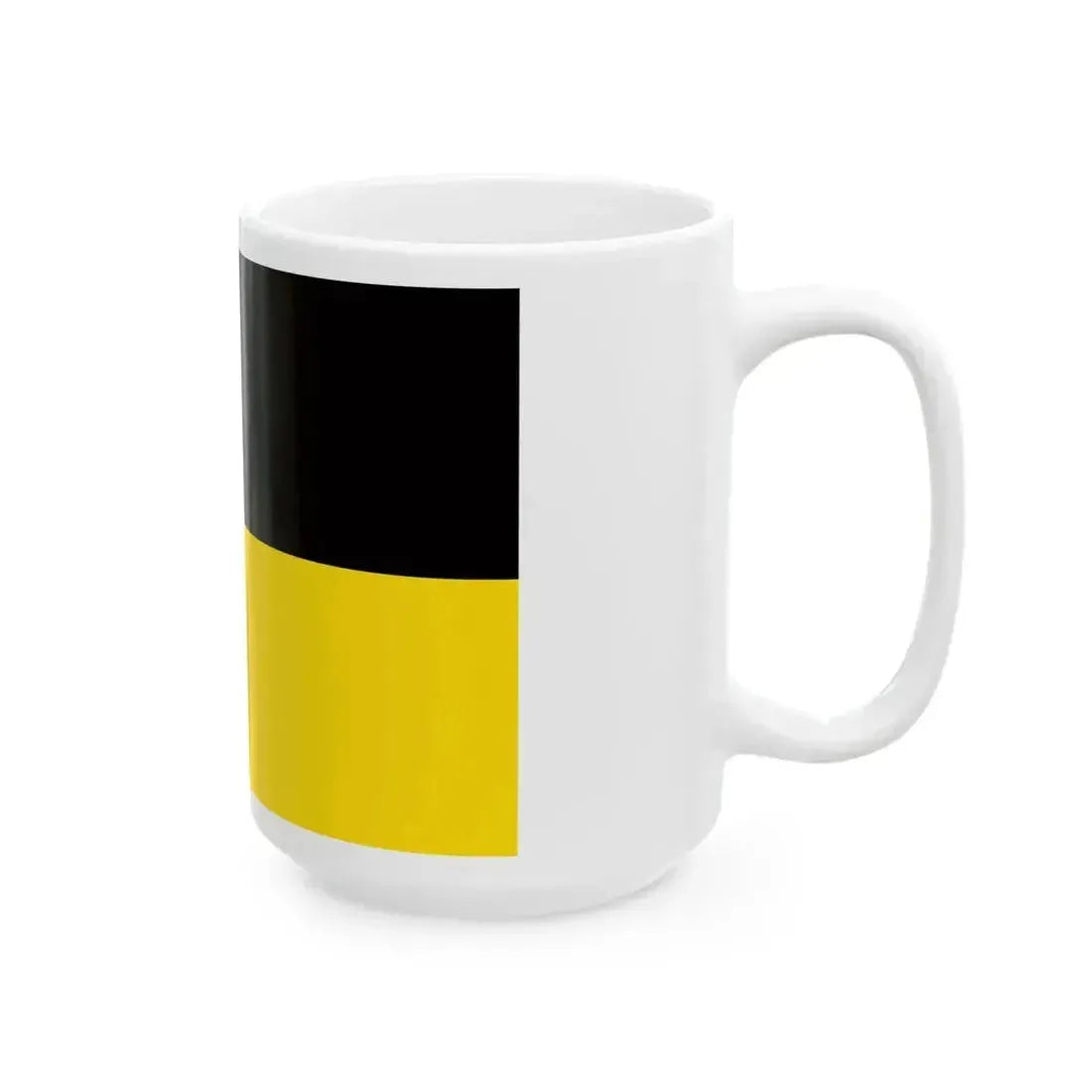 Flag of Austrian Silesia (Austria) White Coffee Mug - Go Mug Yourself