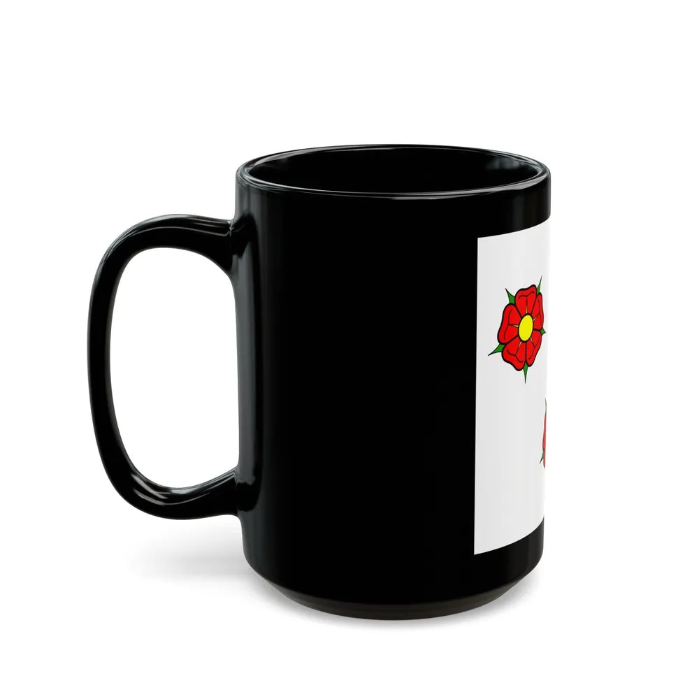 Flag of Autafond Switzerland - Black Coffee Mug-Go Mug Yourself