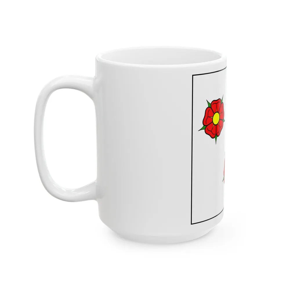 Flag of Autafond Switzerland - White Coffee Mug-Go Mug Yourself