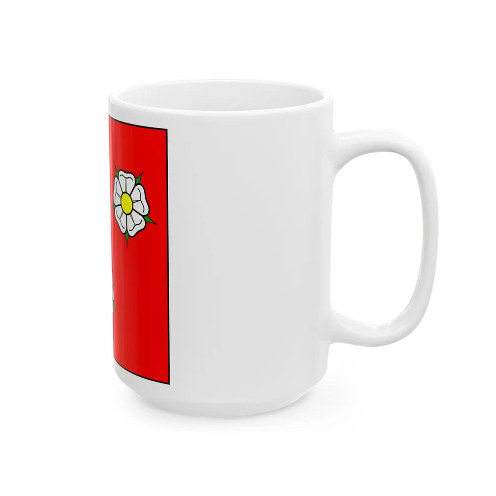 Flag of Autafond Switzerland - White Coffee Mug-Go Mug Yourself